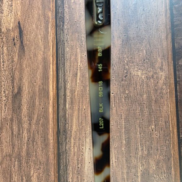 Lulu Guinness Eyeglasses Womens Cat Eye Designer Frames L207 BLK 50-18 - Picture 5 of 11